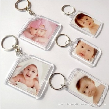 Acrylic Keychain/Acrylic Keyring/Blank Acrylic Keychain for Promotional Gift